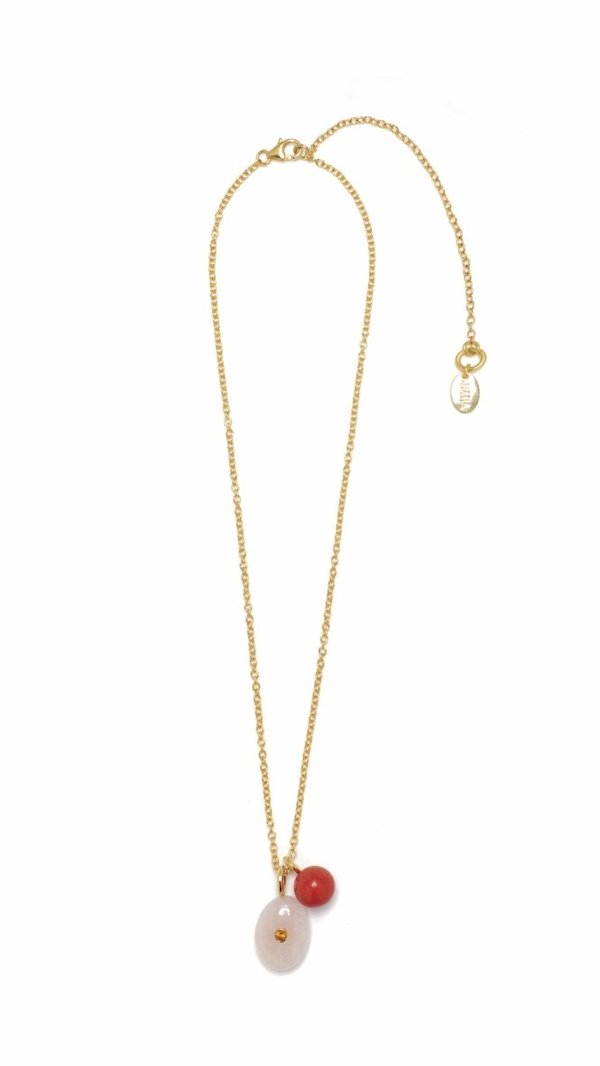 Lizzie Fortunato Strawberry Oasis Necklace Lizzie Fortunato Strawberry Oasis Necklace