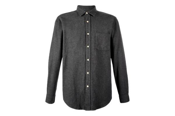 Portuguese Flannel Teca Shirt Button - Grey Portuguese Flannel Teca Shirt Button - Grey