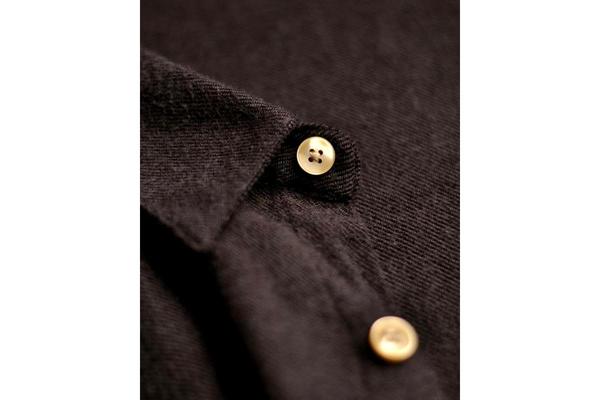 Portuguese Flannel Teca Shirt Button - Grey Portuguese Flannel Teca Shirt Button - Grey