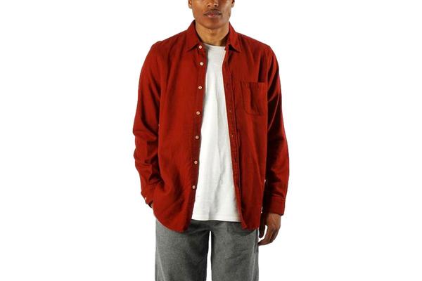 Portuguese Flannel Teca Shirt - Merlot Portuguese Flannel Teca Shirt - Merlot