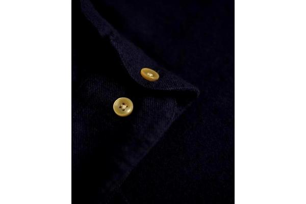 Portuguese Flannel Teca Shirt - Navy Portuguese Flannel Teca Shirt - Navy