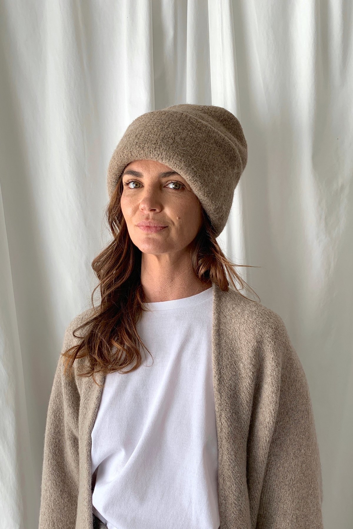 【SALE】laurenmanoogian⭐︎BEANIE Lauren Manoogian Alpaga Beanie w/Tags - Neutrals Hats