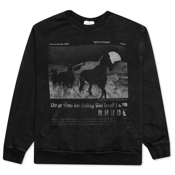 Graphic Crewneck - Best I Can 'Black' Graphic Crewneck - Best I Can 'Black'