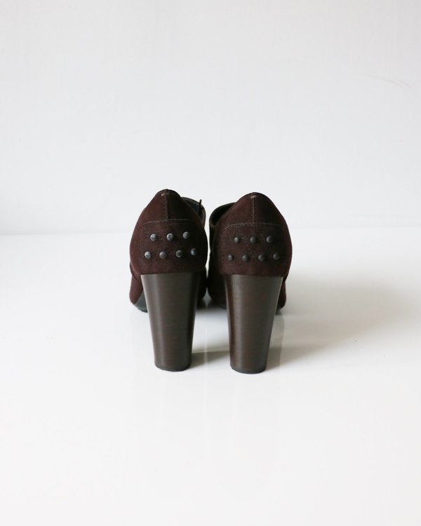 Tod's Suede Oxford Pumps, Size 37 Tod's Suede Oxford Pumps, Size 37