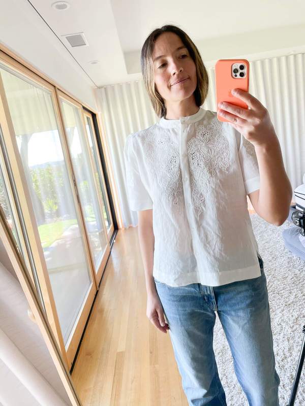 Les Coyotes de Paris Reina Blouse - Off White Les Coyotes de Paris Reina Blouse - Off White