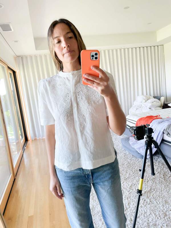 Les Coyotes de Paris Reina Blouse - Off White Les Coyotes de Paris Reina Blouse - Off White