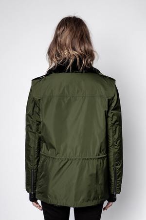 Zadig & Voltaire Keys Nylon Jacket - Olive | Garmentory