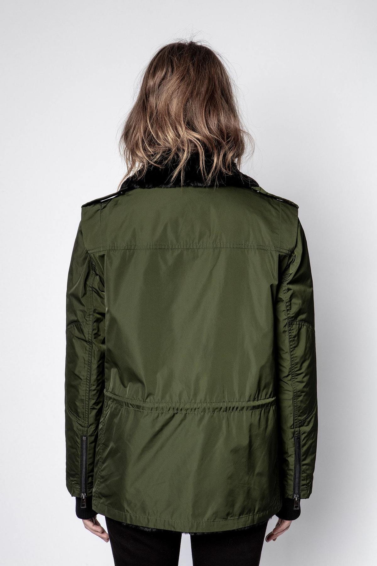 Zadig & Voltaire Keys Nylon Jacket - Olive | Garmentory