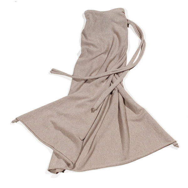 Lauren Manoogian Horizontal Sarong - Beige Marl Lauren Manoogian Horizontal Sarong - Beige Marl