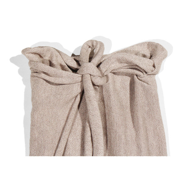 Lauren Manoogian Horizontal Sarong - Beige Marl Lauren Manoogian Horizontal Sarong - Beige Marl
