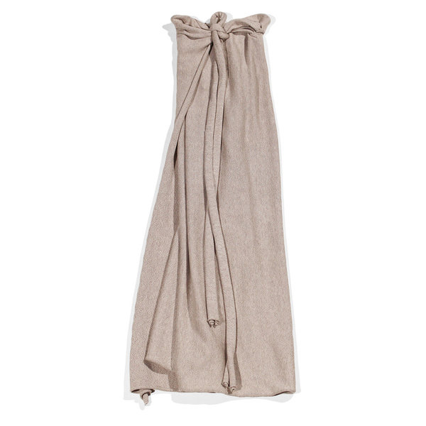 Lauren Manoogian Horizontal Sarong - Beige Marl Lauren Manoogian Horizontal Sarong - Beige Marl