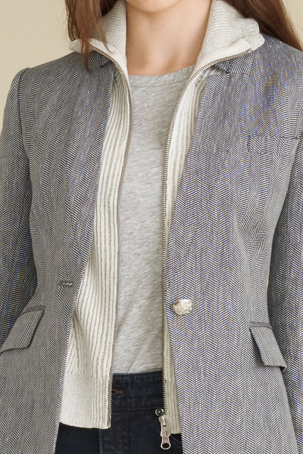 Veronica Beard Frita Dickey - Grey Veronica Beard Frita Dickey - Grey