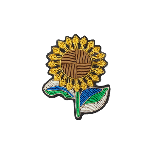 Macon & Lesquoy Sunflower Pin - Yellow Macon & Lesquoy Sunflower Pin - Yellow