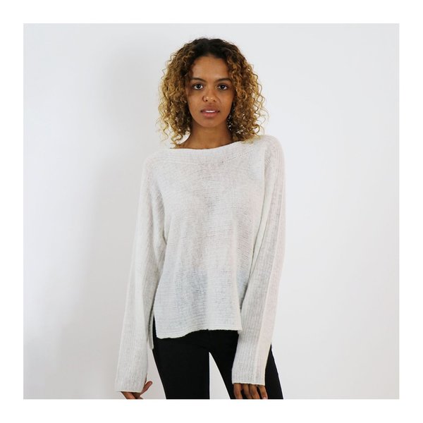 4 Loving People Mimi Sweater - Pearl 4 Loving People Mimi Sweater - Pearl