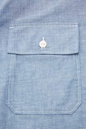 Engineered Garments for Totem Brand Co. Cagoule Shirt Jacket - Blue Engineered Garments for Totem Brand Co. Cagoule Shirt Jacket - Blue