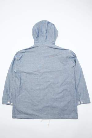 Engineered Garments for Totem Brand Co. Cagoule Shirt Jacket - Blue Engineered Garments for Totem Brand Co. Cagoule Shirt Jacket - Blue