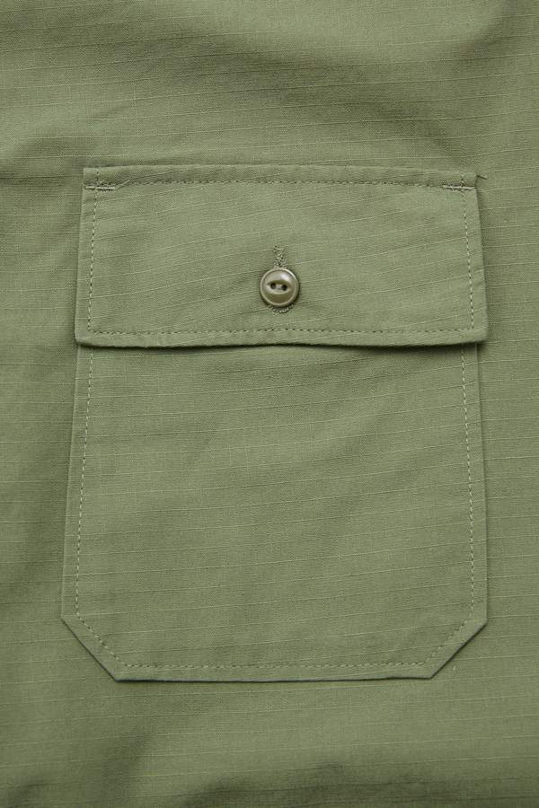 Engineered Garments for Totem Brand Co. Cagoule Shirt - Olive