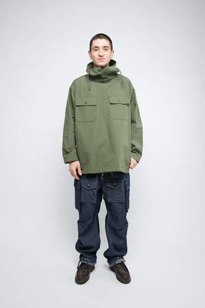 Engineered Garments for Totem Brand Co. Cagoule Shirt - Olive Engineered Garments for Totem Brand Co. Cagoule Shirt - Olive