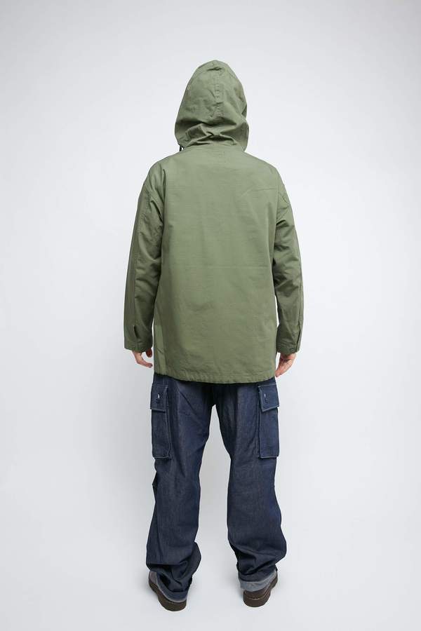 Engineered Garments for Totem Brand Co. Cagoule Shirt - Olive
