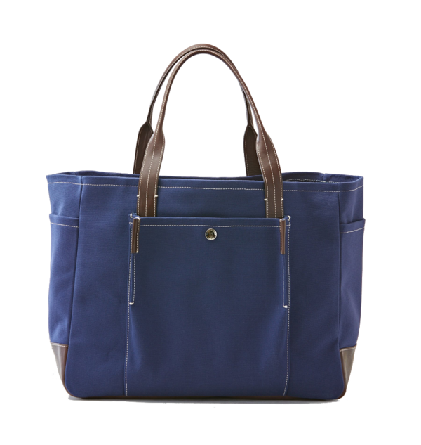 Unisex Lambertson Truex Bradley Canvas Tote - Navy Unisex Lambertson Truex Bradley Canvas Tote - Navy