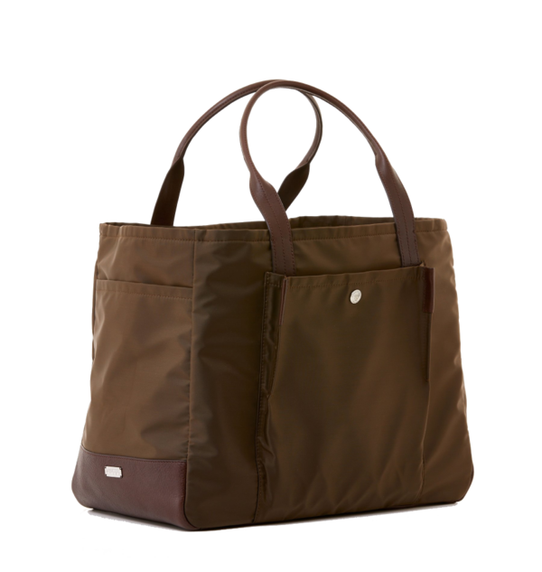 Bradley Tote NYLON SPORT, Brown Bradley Tote NYLON SPORT, Brown
