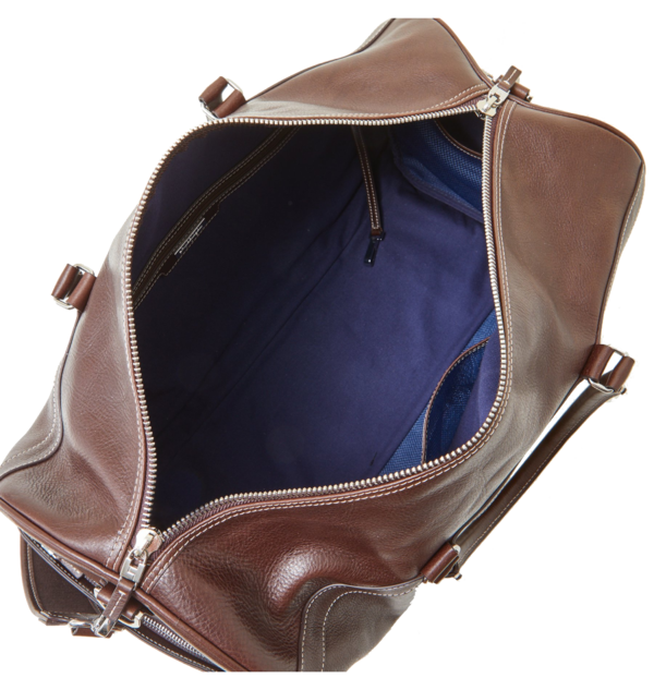 Unisex Lambertson Truex Christopher Vachetta Sport Duffle - Brown Unisex Lambertson Truex Christopher Vachetta Sport Duffle - Brown