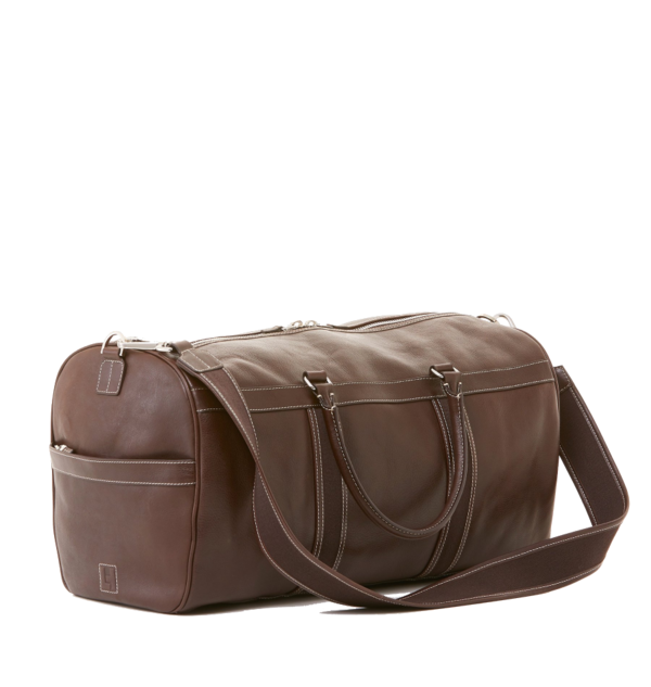 Unisex Lambertson Truex Christopher Vachetta Sport Duffle - Brown Unisex Lambertson Truex Christopher Vachetta Sport Duffle - Brown