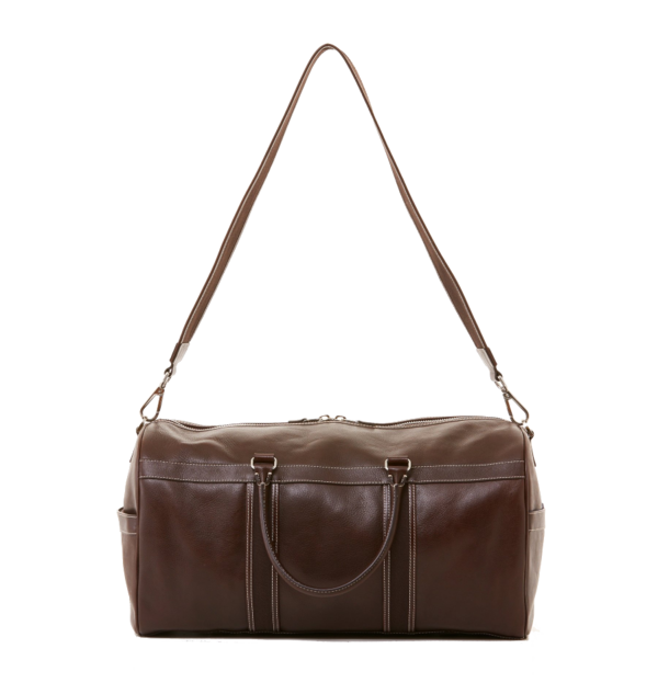 Unisex Lambertson Truex Christopher Vachetta Sport Duffle - Brown Unisex Lambertson Truex Christopher Vachetta Sport Duffle - Brown