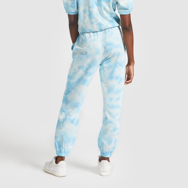 Clare V. Cotton Tie Dye Sweatpants - blue/white Clare V. Cotton Tie Dye Sweatpants - blue/white