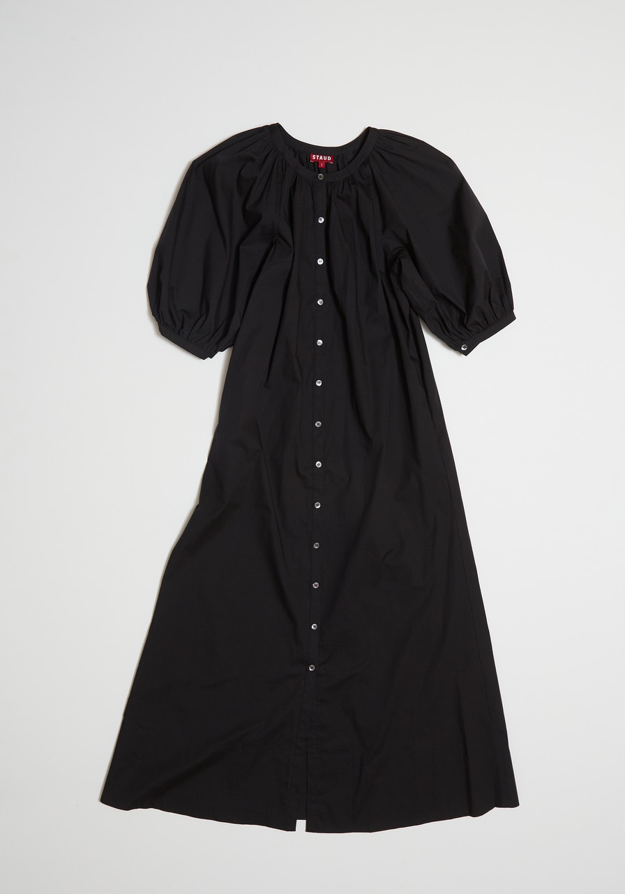staud vincent dress black Staud Vincent Dress- Black