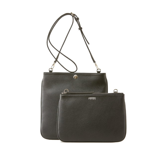 Convertible Crossbody NAPPA LUX, Black Convertible Crossbody NAPPA LUX, Black