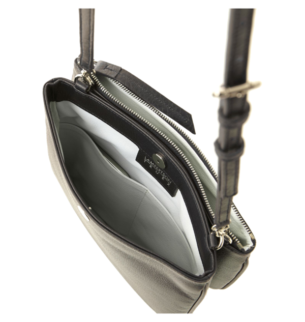 Convertible Crossbody NAPPA LUX, Black Convertible Crossbody NAPPA LUX, Black