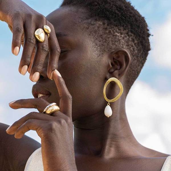 Soko Sabi Statement Ring - Gold Plated Soko Sabi Statement Ring - Gold Plated