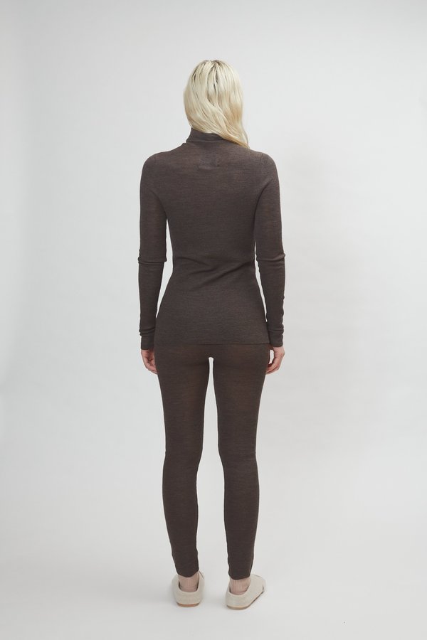 Lauren Manoogian Rib Turtleneck - Raku Lauren Manoogian Rib Turtleneck - Raku