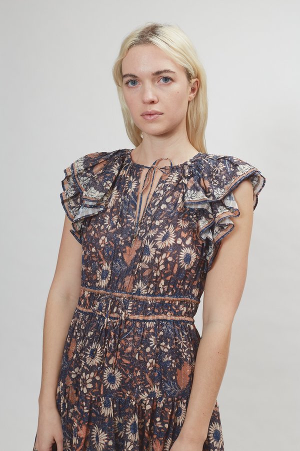 Ulla Johnson Analise Dress - Obsidian | Garmentory