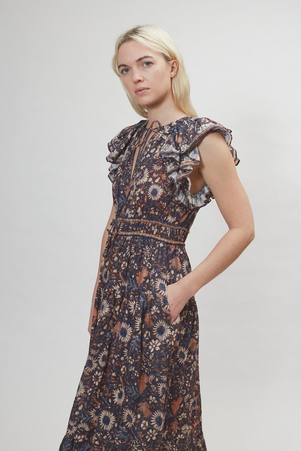 Ulla Johnson Analise Dress - Obsidian Ulla Johnson Analise Dress - Obsidian