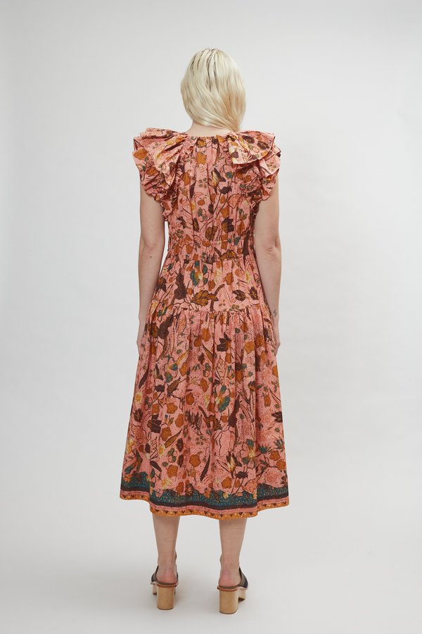 Ulla Johnson Arina Dress - Blush Floral Ulla Johnson Arina Dress - Blush Floral