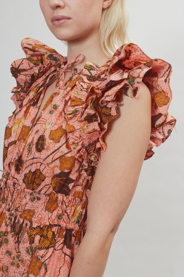 Ulla Johnson Arina Dress - Blush Floral Ulla Johnson Arina Dress - Blush Floral