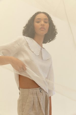 Muse the Label Ada Pants - Oatmeal Muse the Label Ada Pants - Oatmeal