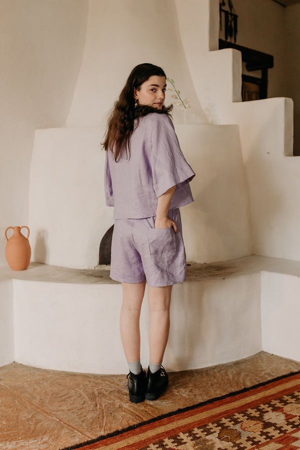 Muse the Label Ana Shorts - Lilac Muse the Label Ana Shorts - Lilac