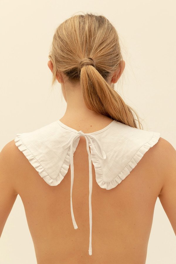 Muse the Label Bella Linen Collar Muse the Label Bella Linen Collar