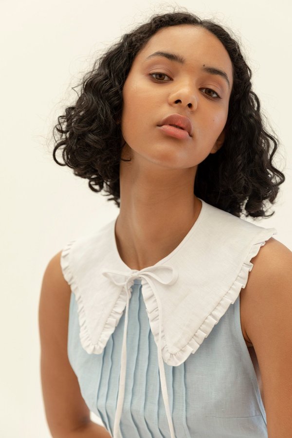 Muse the Label Bella Linen Collar Muse the Label Bella Linen Collar