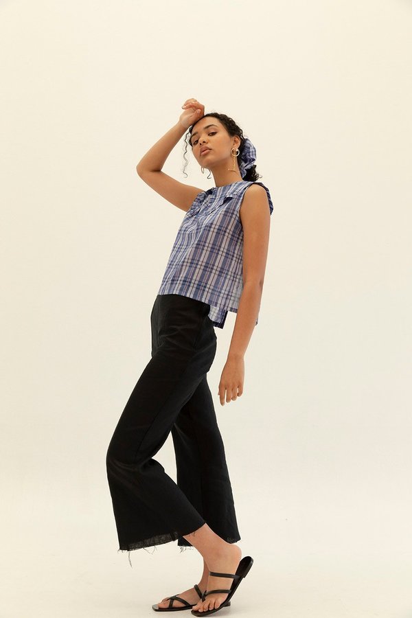 Muse the Label Bessie Cropped Flares - Black Muse the Label Bessie Cropped Flares - Black