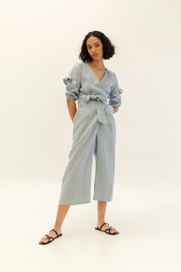 Muse the Label Grace Jumpsuit - Sky Muse the Label Grace Jumpsuit - Sky