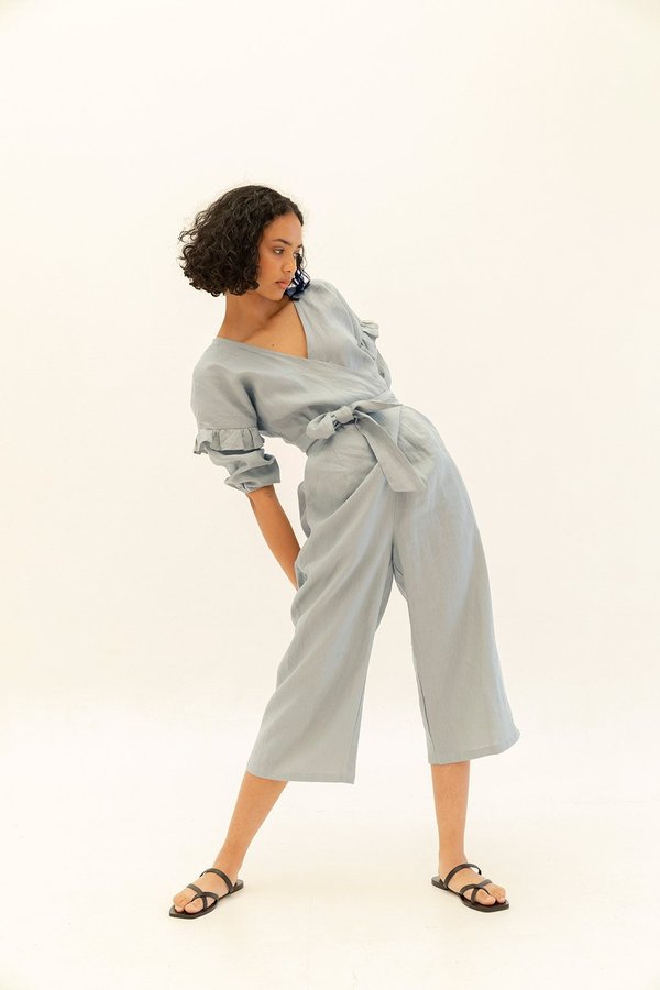 Muse the Label Grace Jumpsuit - Sky Muse the Label Grace Jumpsuit - Sky