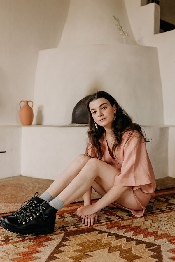 Muse the Label Lola Shirt - Blush Muse the Label Lola Shirt - Blush
