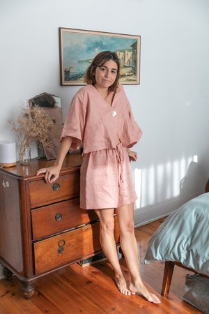 Muse the Label Lola Shirt - Blush Muse the Label Lola Shirt - Blush