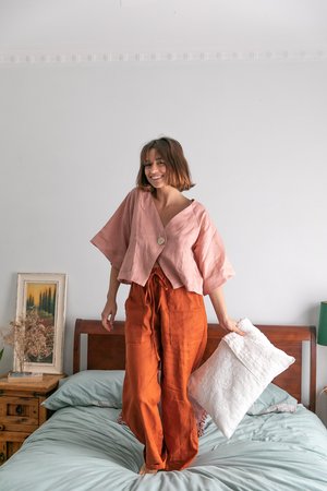 Muse the Label Lola Shirt - Blush Muse the Label Lola Shirt - Blush