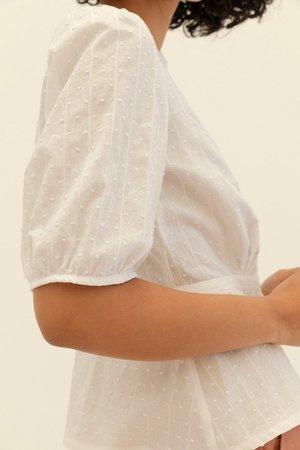 Muse the Label Sadie Pintuck Shirt Muse the Label Sadie Pintuck Shirt