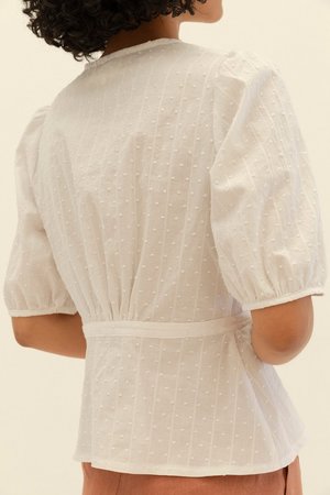 Muse the Label Sadie Pintuck Shirt Muse the Label Sadie Pintuck Shirt